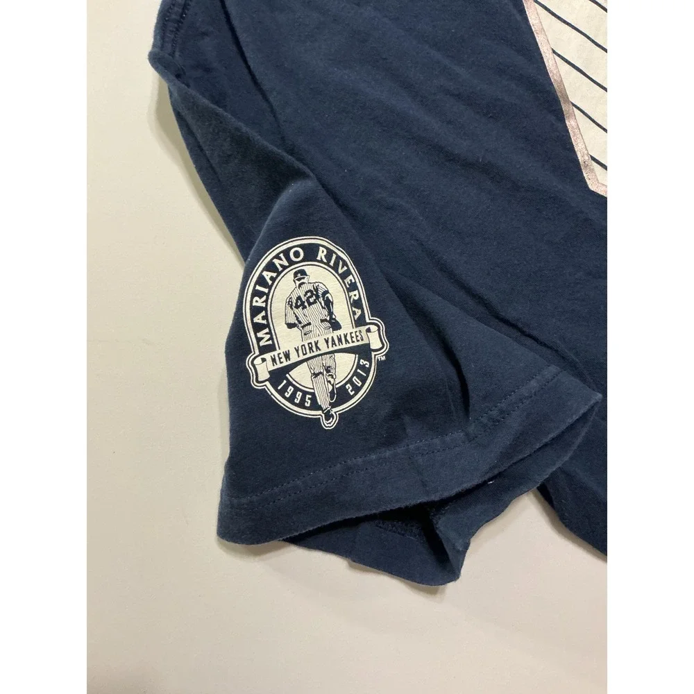 Nike Mens New York‎ Yankees Mariano Rivera 42 Retirement T-Shirt Navy 2XL MLB